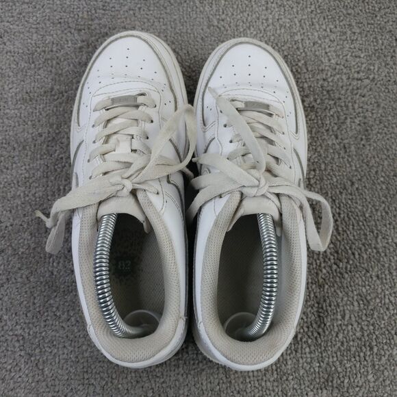 Nike Air Force 1 Low Boys Size 6.5Y Shoes Low Top White Sneakers DH2920-111 - Picture 12 of 13
